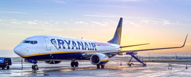 Ryanair: полеты по Европе от 70 рублей